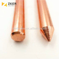 Ground rod  Copperweld Copper bonded steel Copper clad steel, Lightning rod,carbide rods for earthing system